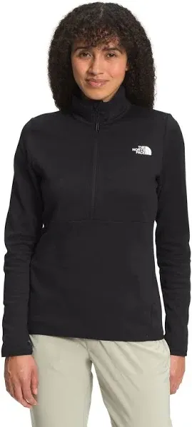 The North Face Women's Canyonlands 1/4 Zip, TNF Black / Medium