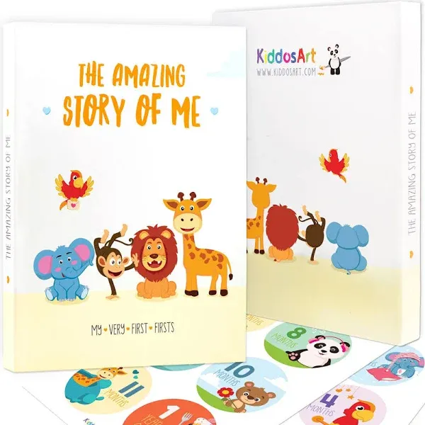 KiddosArt The Amazing Story of Me Happy Animals Memory Book