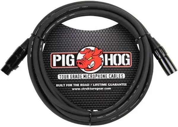 Pig Hog 10FT XLR Mic Cable | American Musical Supply