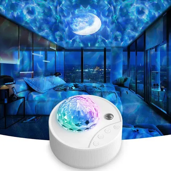 Galaxy Projector for Bedroom, 12 Colors LED Night Light Projector with Moon, ...