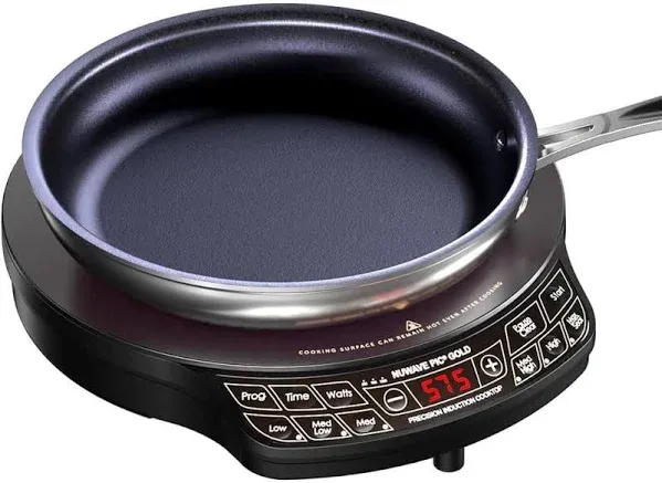  PIC Flex Compact, Portable, Powerful Induction Cooktop With 9-inch Duralon 