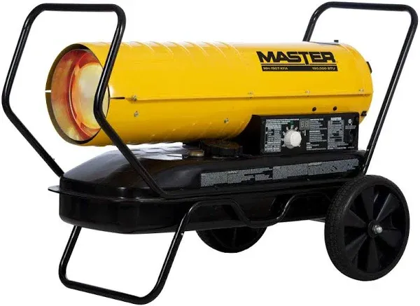 Master MH-190T-KFA 190,000 BTU Kerosene/ Diesel Forced Air Heater