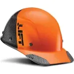 Lift Safety Dax Carbon Fiber Cap Brim 50-50 (Orange/Black)