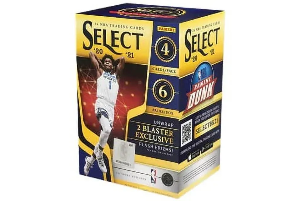 2020-2021 Panini Select NBA Basketball BLASTER Box - *Brand New Sealed*