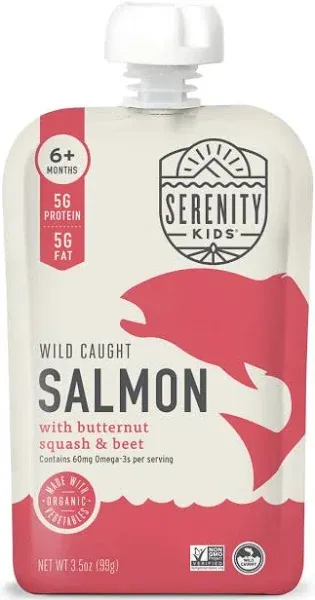 Serenity Kids LLC Pouch Salmn B Sq Beet Case of 6