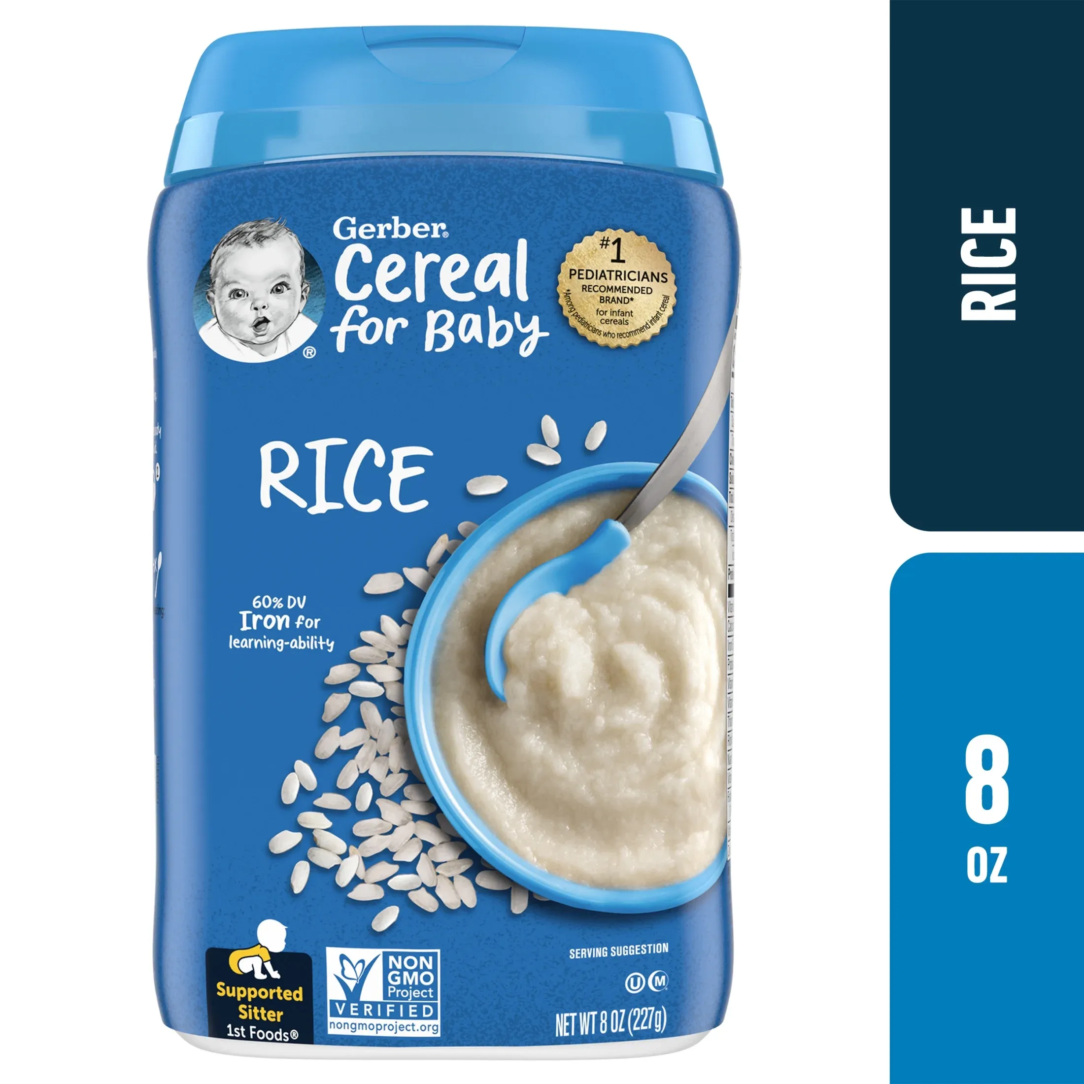 Gerber Baby Cereal Rice - 8oz