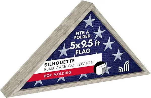 Americanflat Flag Display Case Frame