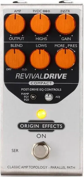 Origin Effects RevivalDRIVE Compact | Reverb