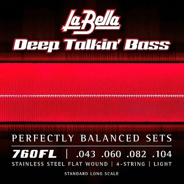 La Bella 760FL-B Deep Talkin 5 String Bass FW | American Musical Supply