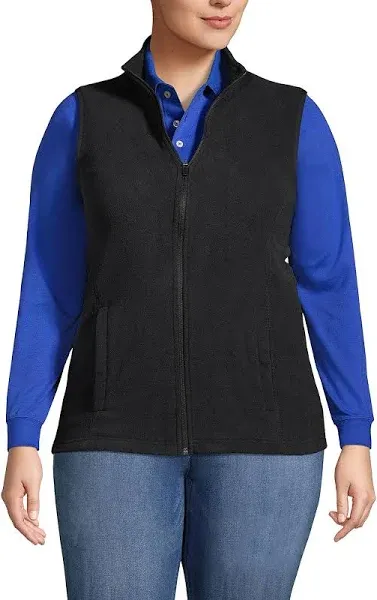 Lands' End Women's Thermacheck 100 Fleece Vest