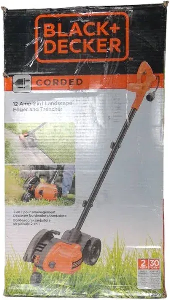 BLACK+DECKER LE750 Electric Landscape Weed Grass Edger Trimmer