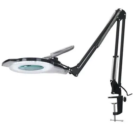 Kirkas 10x LED Magnifying Lamp with Clamp