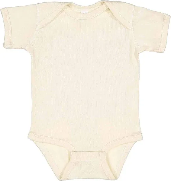 Rabbit Skins Infant Baby Rib Bodysuit