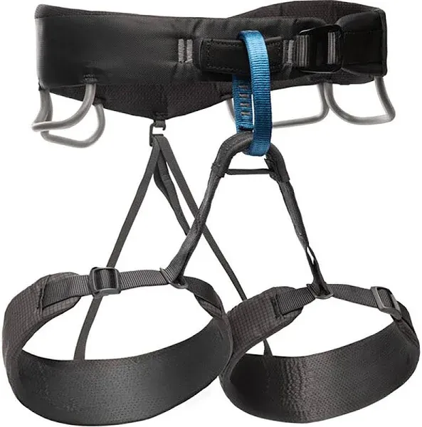 Black Diamond Mens Momentum Rock Climbing Harness BD6511010001MD 001 Anthracite