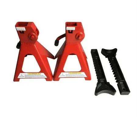 T43202 Torin Heavy Duty Steel Jack Stands: 3 Ton (6,000 Lb) Capacity Car Lifting