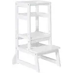 SDADI Mother's Helper Adjustable Height Kids Kitchen Step Stool