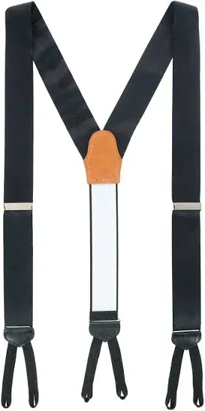 Azazie Coral Suspenders