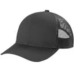 Port Authority YC112 Youth Snapback Trucker Cap - Grey Steel