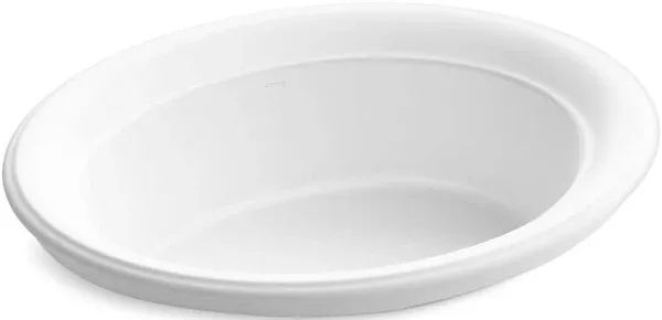 Kohler Artifacts 21" Oval Drop-in Bathroom Sink