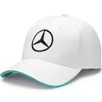 Mercedes AMG Petronas F1 2023 Team Baseball Hat- Black/White/Gr<wbr/>een