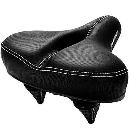 C30 Comfortable Oversized Bike Seat - Compatible with Peloton, Exercise, Mountai