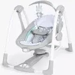 Ingenuity ConvertMe Swing-2-Seat Portable Swing