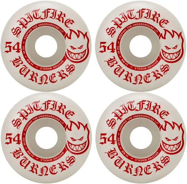 Spitfire 54mm Burner Wheels