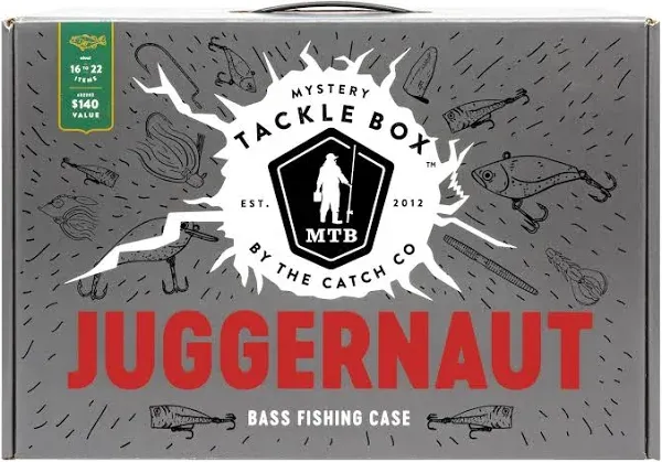 Mystery Tackle Box Juggernaut Bass Fishing Kit