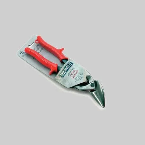 Midwest P6510L Forged Snips Offset Left Aviation Snip