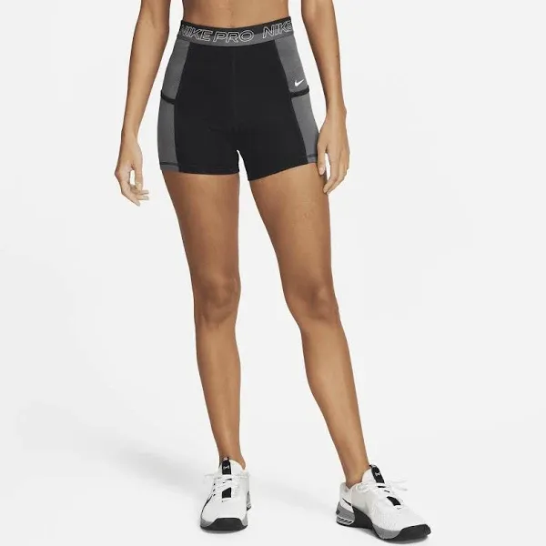 Nike Women's Pro High-Waisted 3" Training Shorts