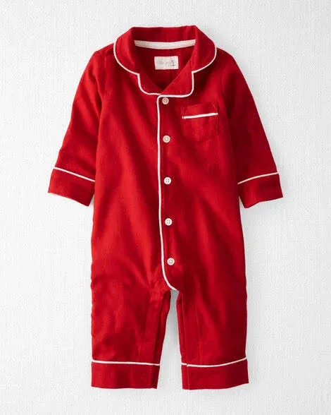 Baby Little Planet by Carter's Organic Cotton Coat Style Pajama Set