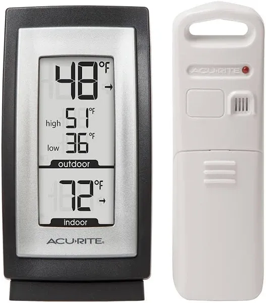 Acurite Digital Thermometer with Indoor & Outdoor Temperature