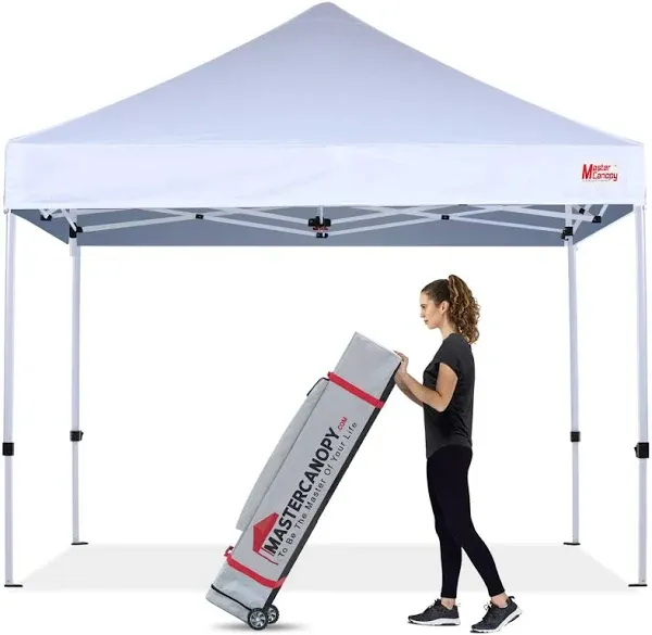 MASTERcANOPY Pop Up Canopy Tent Commercial Grade Instant Shelter