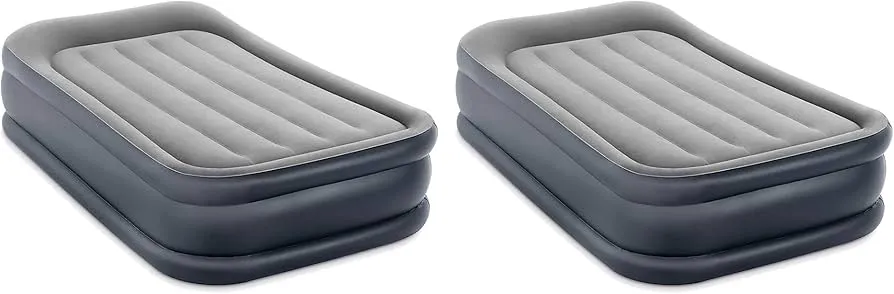 Intex Dura-Beam Deluxe Pillow Raised Airbed Mattress