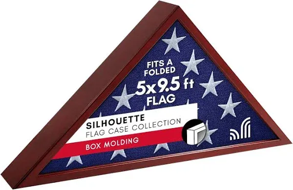 Americanflat Flag Display Case Frame