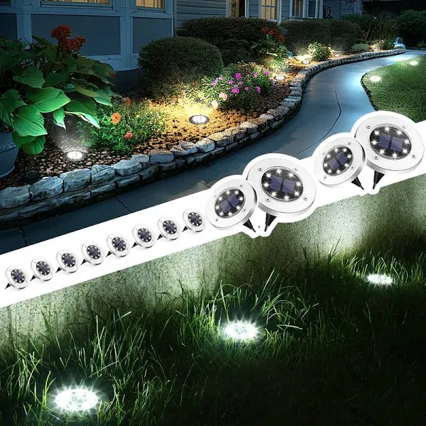 Solpex 12 Pack Solar Ground Lights