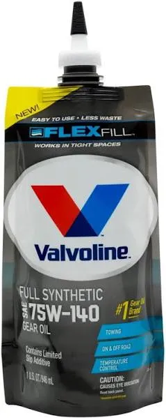 Valvoline Flexfill Full Synthetic Gear Oil 75W140