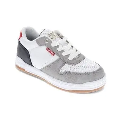 Levi's Kids Drive Lo Synthetic Leather Casual Lowtop Sneaker Shoe