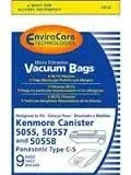 Kenmore Canister Vacuum Bags 50558, 5055, 50557