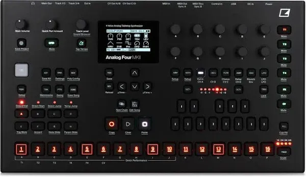 Elektron Analog Four MKII Analog Synthesizer