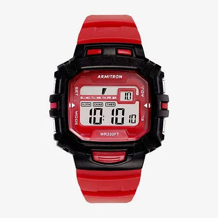 Armitron Sport Men's Digital Chronograph Resin Strap Watch