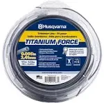 Husqvarna Titanium Force Trimmer Line .095 DIA 140ft 639005102