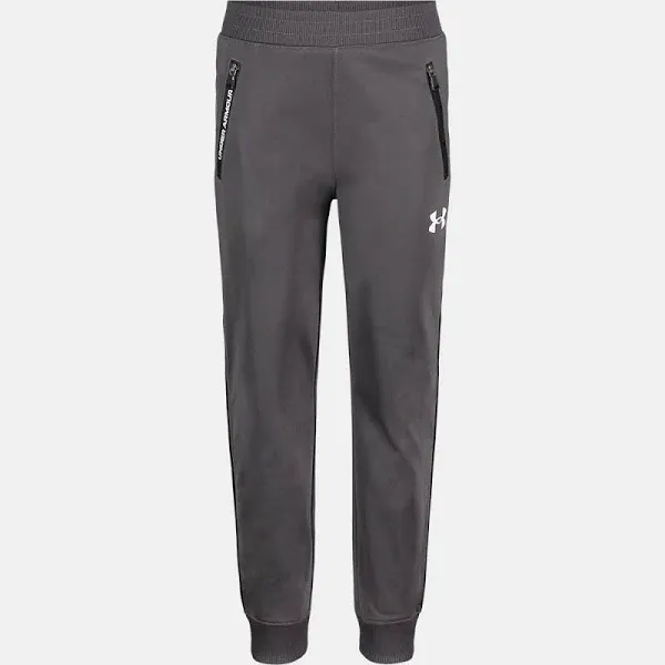 Under Armour Boys&#x27; Pennant Tapered Track Pants, Jogger Style Sweatpants