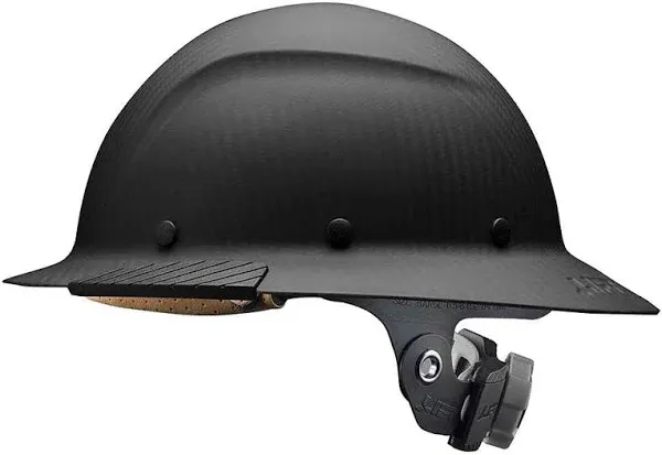 Lift Safety DAX Carbon Fiber Full Brim Hard Hat HDFM-17KG