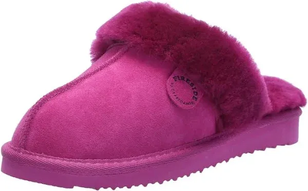 Women's Fireside By Dearfoams Sydney Genuine Shearling Scuff