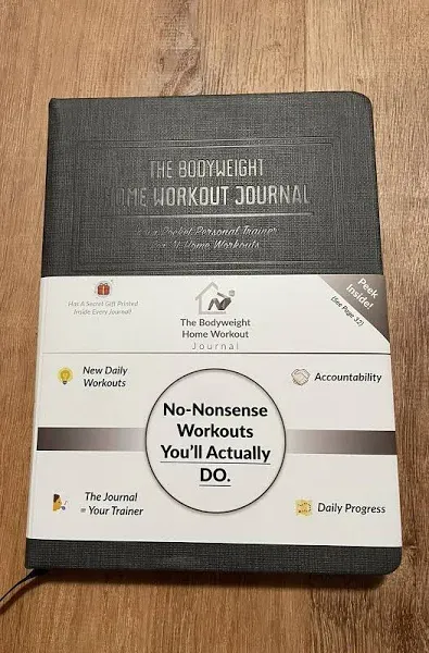 The Bodyweight Home Workout Journal