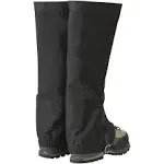 Outdoor Research Black Rocky Mountain High Gaiters, Womens L NWT