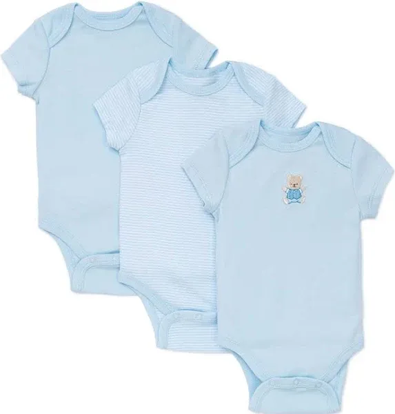 Little Me Cute Bear 3-Pack Bodysuits