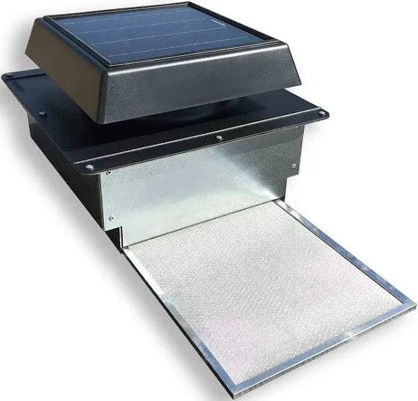 BigAir 400 CFM Solar Powered Roof Vent/Fan