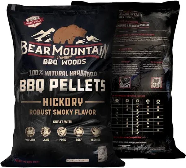 Bear Mountain BBQ Bear Mountain All Natural Hardwood BBQ Smoker Pellets